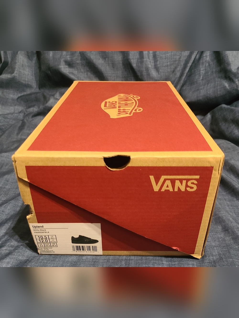 Vans Upland Low "Utility Black" New In Box! Mens 10.5/Womens 12 - Picture 13 of 13